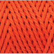Yarn Art Macrame Rope 3 mm 800 Bright Orange