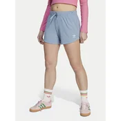 adidas Športne kratke hlače JX2776 Svetlo modra Loose Fit