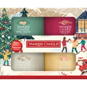 Yankee Candle Darilni set votivnih sveč v steklu 4 x 37 g