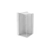 Mexen Mist-B Pregibna pršna kabina 85 x 85 cm, prozorna, krom - 8A2T-085-085-01-00