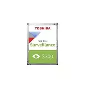 Toshiba unutarnji HDD 3,5 - S300 nadzorni 2TB (veleprodaja; za sigurnosne snimače; 128MB / 5400RPM) HDWT720UZSVA