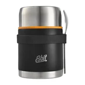slomart Esbit Classic 0,75L termovka za hrano s priborom, črna