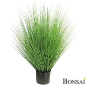 Umetna okrasna trava v lončku 90cm - zelena - 76 do 100 cm