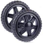ORION Nadomestna kolesa za nakupovalni voziček 13 cm 2 kosa., (5000036997)