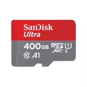 SanDisk Ultra (SDSQUA4-400G-GN6MA) memorijska kartica micro SDXC 400GB class 10+adapter