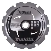 MAKITA Kotouč pilový PCD na vláknocementové desky 260 x 30 mm, 6Z B-33700