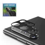 Zaštita kamere 3D FULL COVER za Samsung S22 Ultra/ S908B, Crna