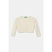 Otroška jopica United Colors of Benetton bež barva, 1W25G600F