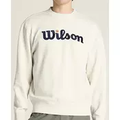 Moški pulover Wilson M Playstate Crew Sweatshirt Sandrift L