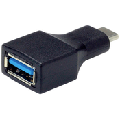 VALUE VALUE USB 3.2 Gen 1 adapter\, USB tip C - A\, ST/BU\, OTG\, črn Value USB 2.0 adapter 12.99.9030, (20428692)