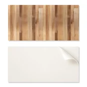 shumee Dekorativne PVC stenske ploščice z vzorcem za sobo, naravni lesni vzorec 10x40x20 cm