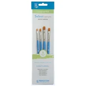 Princeton Brush Selectartiste Multi-Technique Komplet ploščatih čopičev 4 kos.