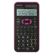 Sharp Kalkulator EL-520XPK, crno-ružicasti, znanstveni