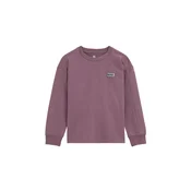 WE Fashion Majica siva/mauve/črna