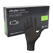 Mercator medical jednokratne rukavice od nitrila nitrylex black velicina s ( rd301040s )