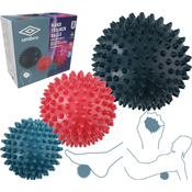 UMBRO Kroglice z bodicami za masažo, 3 kosi