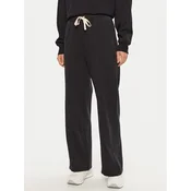 Champion Spodnji del trenirke 117638 Črna Wide Leg