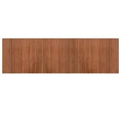 vidaXL Preproga pravokotna rjava 60x200 cm bambus