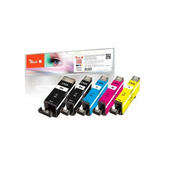 Peach združljive kartuše Canon PGI-525/CLI-526 MultiPack