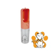 Duvo+ Drinking Bottle 450ml, Putna Pojilica Za Pse i Macke, Roze