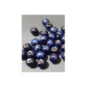 Drvena perla lopta 12 mm teget