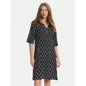 Max Mara Beachwear Vsakodnevna obleka Aidone 2516621079 Črna Relaxed Fit