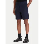 HUGO Kratke hlače iz tkanine Genar261S 50567293 Mornarsko modra Slim Fit