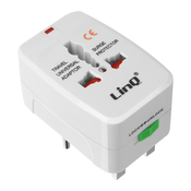 LINQ Univerzalni potovalni napajalnik, vtic UK/EU/US - LinQ bel, (21262203)