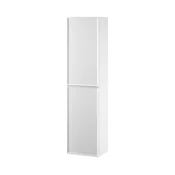 Cersanit S1021-010 - Viseča kopalniška omarica MILLE 160 x 40 cm v mat beli barvi