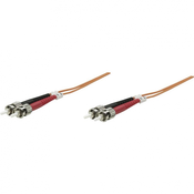 Intellinet Priključni kabel iz optičnih vlaken [1x ST-vtič - 1x ST-vtič] 50/125µ multi-način OM2 1 m Intellinet