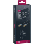 CLICKTRONIC HDMI 2.0 4K 60Hz Super Slim 1m kabel