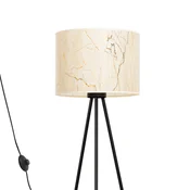 Sollux SL.1854 - Stojeca lampa NEVIA 1xE27/15W/230V mramor/bež