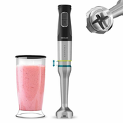 Cecotec 03965 blender Uranjajuća mješalica 1200 W Crno, Nehrđajući čelik