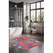 Lessentiel Maison Set prostirki za kupatilo CT-5390, 2 Komada, Šarena