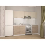 Kuhinja set Houston 1332 220x60cm, Delovna plošča, Iverna plošča, MDF plošča, Iverna plošča