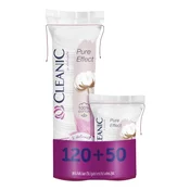 CLEANIC Pure effect kucne pamucne blazinice, 120+50 komada, C34408