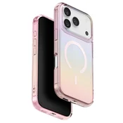 Premium ovitek UNIQ Iridescia MagClick™ za iPhone 17 Pro - Pastel Sky