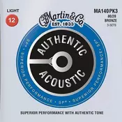 Martin MA 140 PK 3 žice za akusticnu gitaru 3-pack