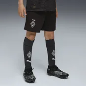 PUMA Borussia MA¶nchengladbach 25/26 Shorts Youth, Clothing, Black/Warm White, 15-16Y