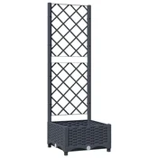 Vidaxl Vrt Modro sivo 40 x 40 x 121,5 cm