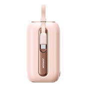 Powerbank Joyroom JR-L012 Colorful Series 10000mAh 22.5W + 2 USB-C + Lightning cables pink