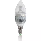 E14 Bistra C35 Led 3X1W 6400K