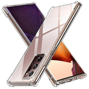 Techsuit Shockproof Clear Silicone prozorna torbica, odporna na udarce, za Samsung Galaxy Note 20 Ultra 4G / Note 20 Ultra 5G