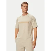 HUGO Majica 50563112 Bež Regular Fit