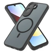 Hibridni ovitek HaloFrost II MagSafe za Xiaomi Redmi A7 Pro - black