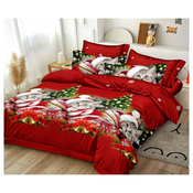 Božicni komplet posteljine s dva lica EmonaMall, 6 dijelova - Model S15665