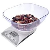shumee Elektronska kuhinjska tehtnica s posodo 5 kg Precision LCD