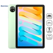 Blackview TAB 20 tablet, Gemini AI, 4GB + 64GB, IPS HD+, Android, GPS, +maska, zeleni