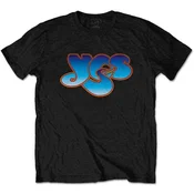 Yes Classic Blue Logo Black M Majica