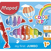 MAPED Flomasteri Color Peps Maxy/ set 1/12
